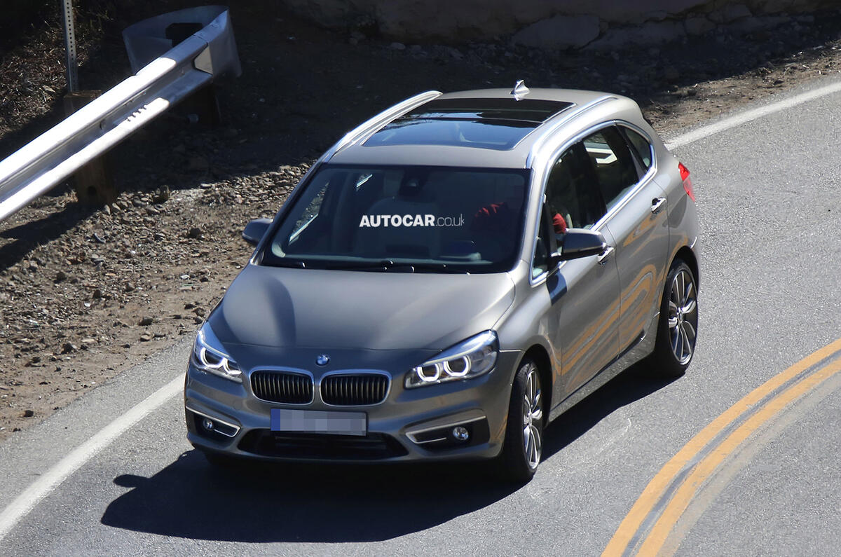 no title BMW 2-series Active Tourer seen undisguised