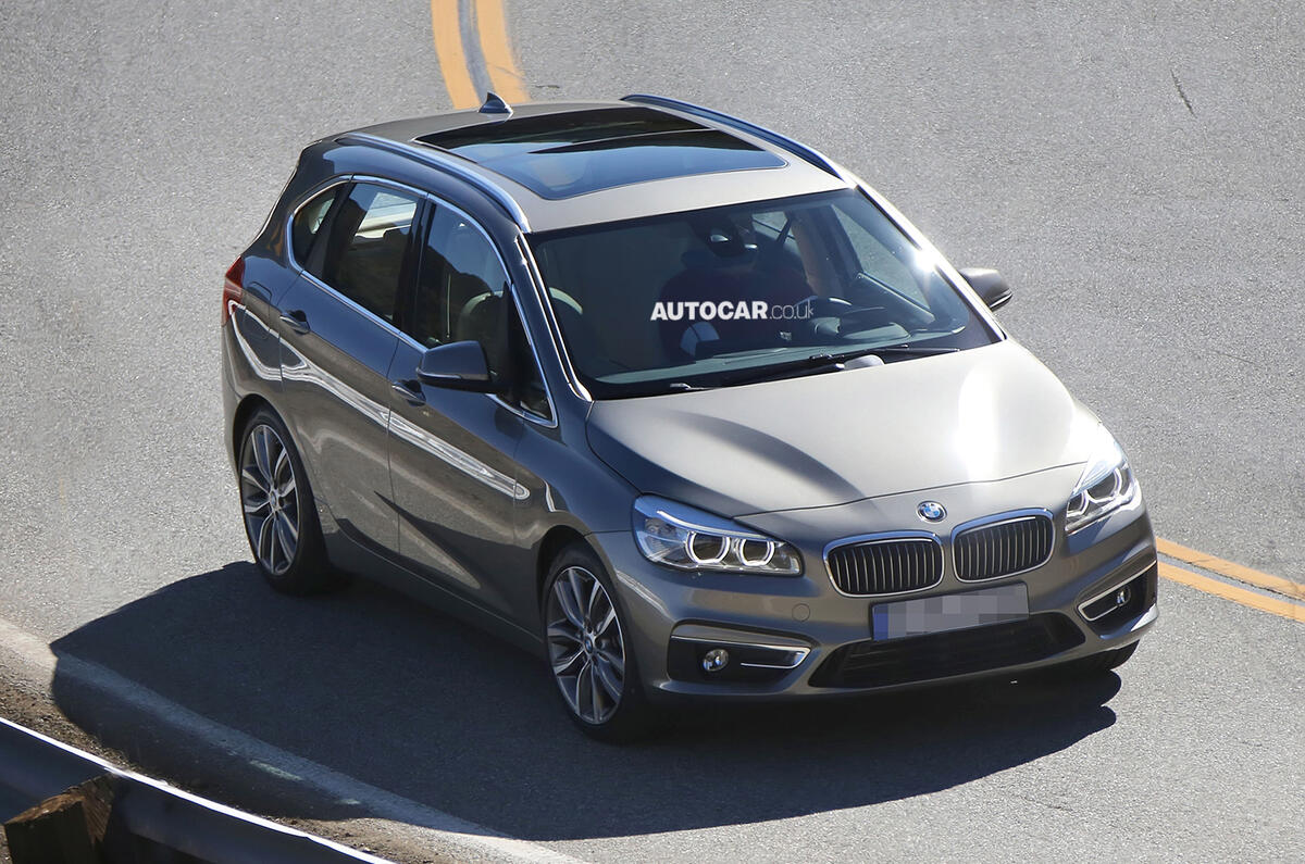 no title BMW 2-series Active Tourer seen undisguised