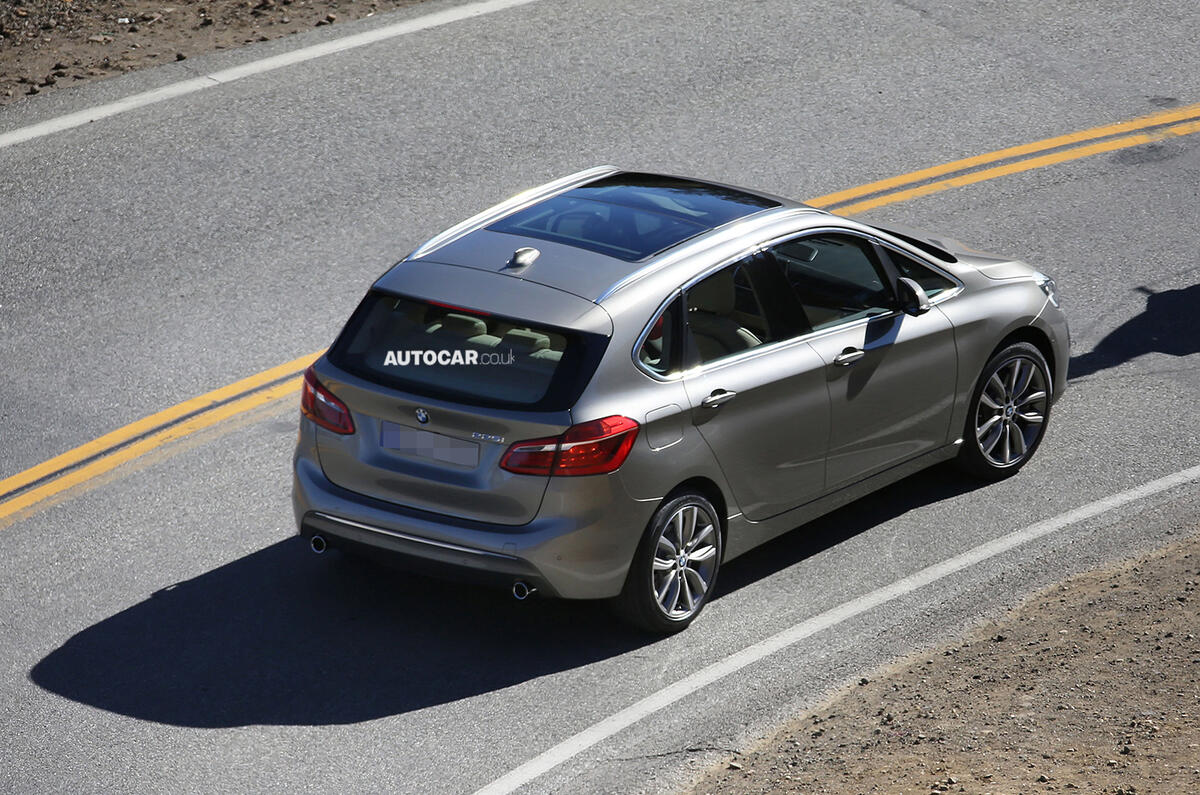 no title BMW 2-series Active Tourer seen undisguised