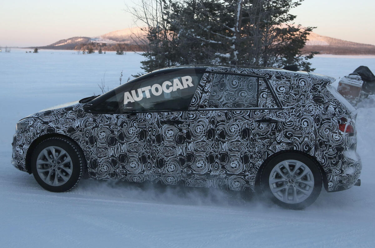 no title BMW 2-series Active Tourer spotted testing - latest pictures