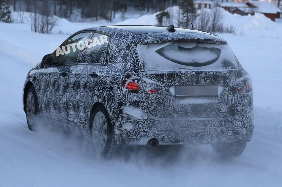 no title BMW 2-series Active Tourer spotted testing - latest pictures