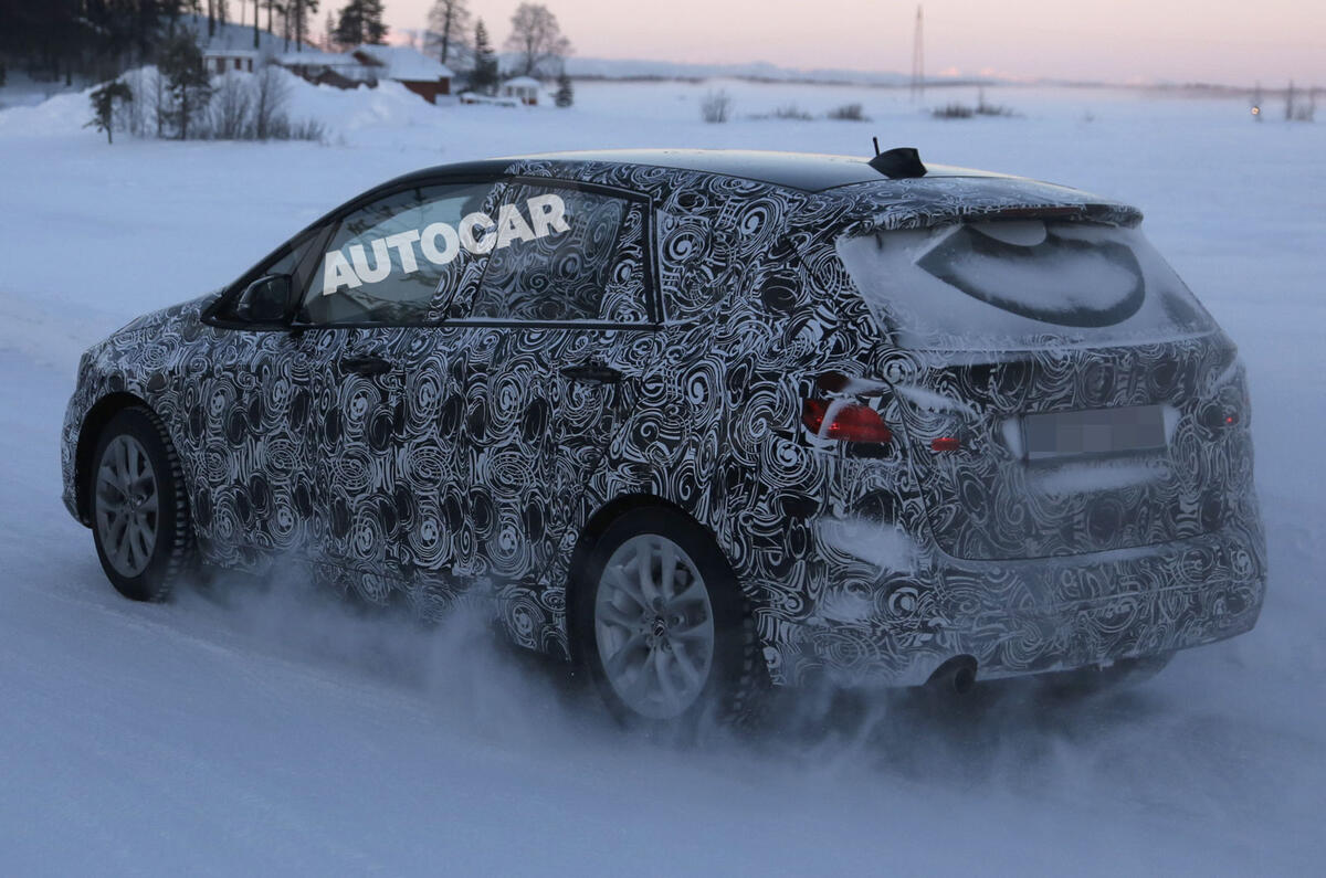no title BMW 2-series Active Tourer spotted testing - latest pictures