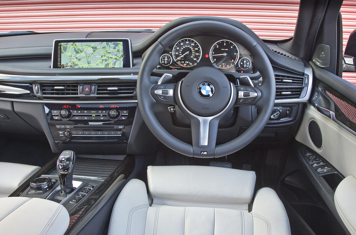 BMW X5 interior
