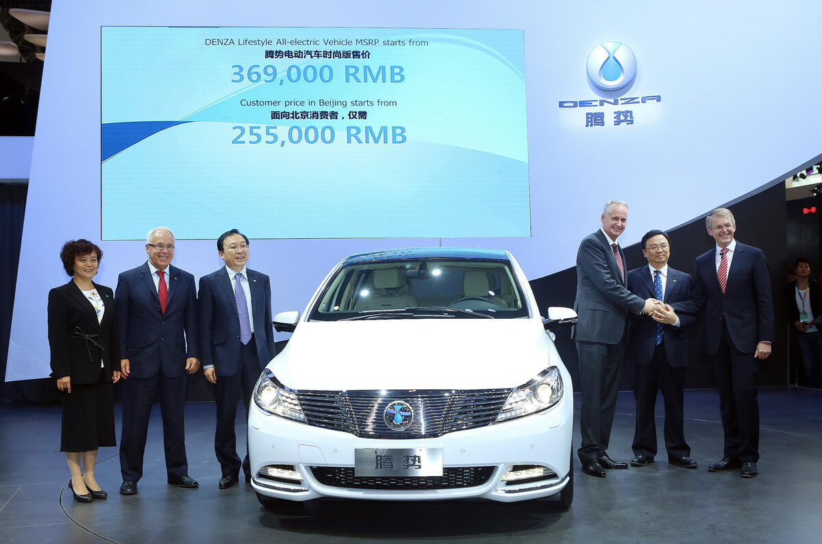 Daimler launches new China-only electric car with BYD