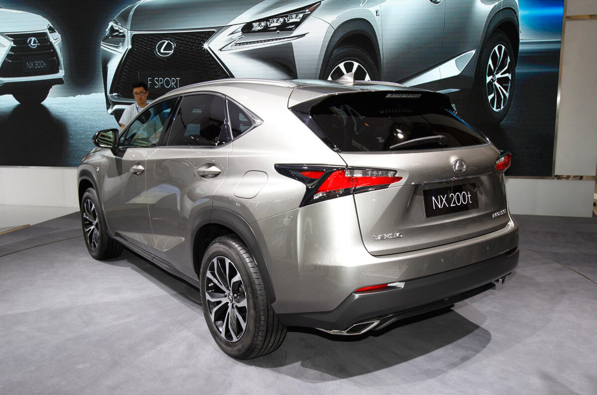 no title Production-ready Lexus NX revealed