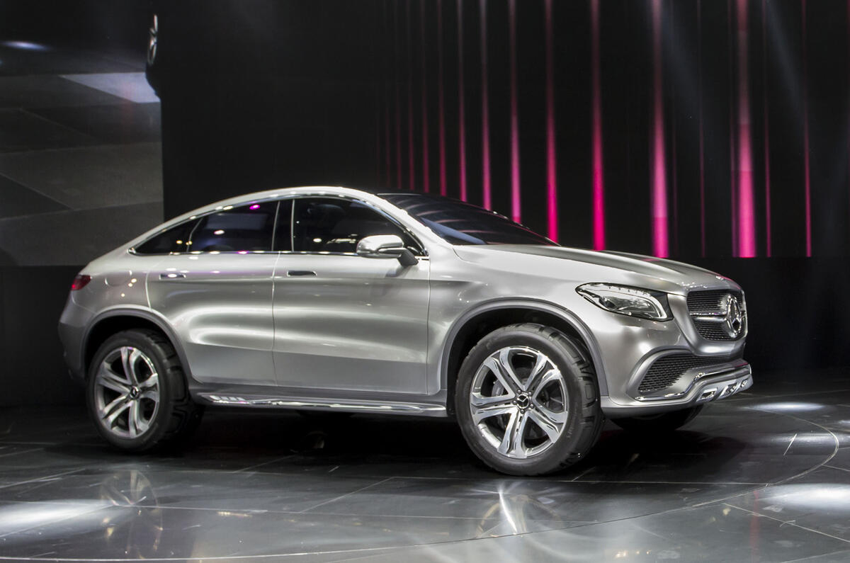 no title Mercedes Concept Coupe SUV to rival BMW X6