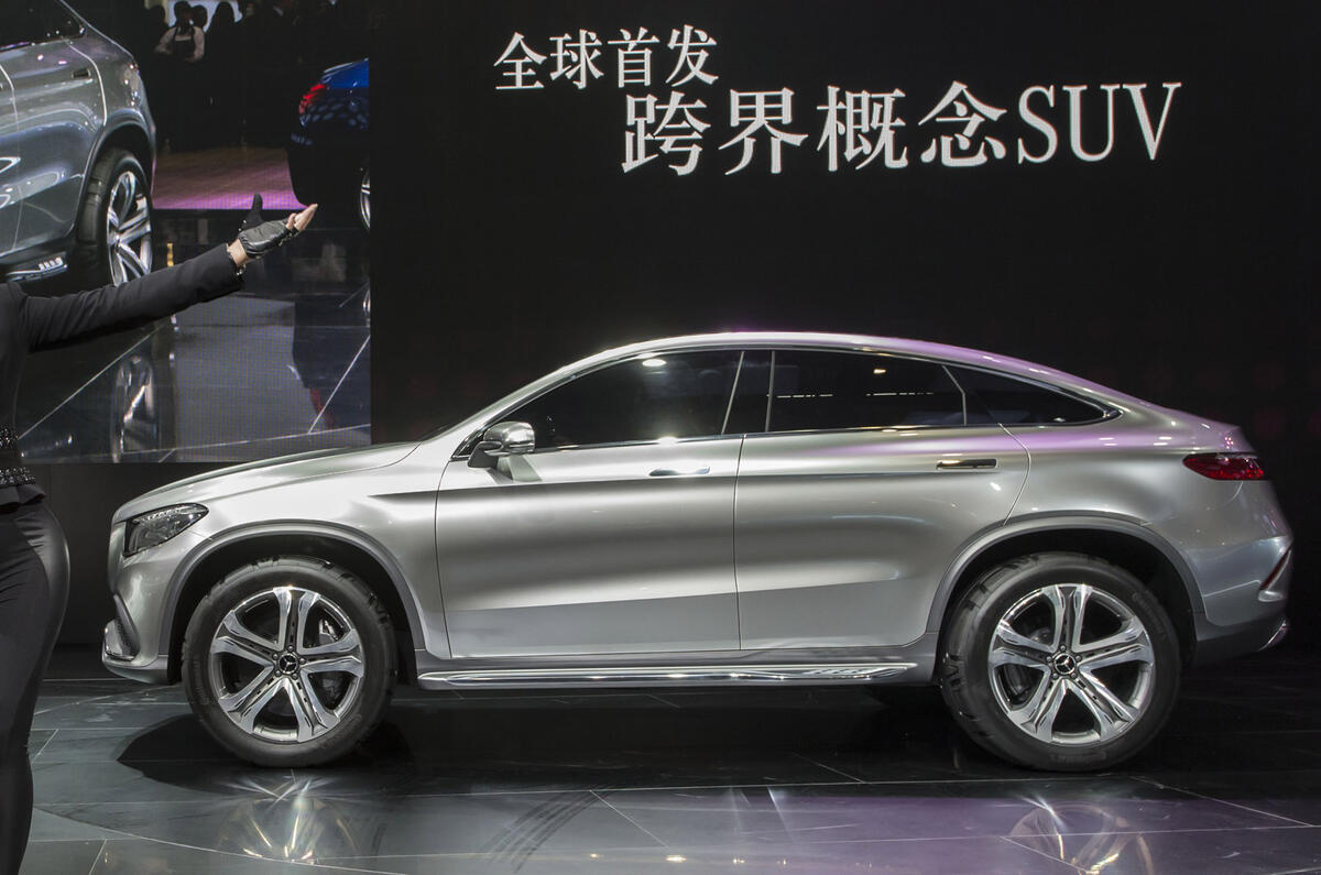 Mercedes Concept Coupe SUV to rival BMW X6