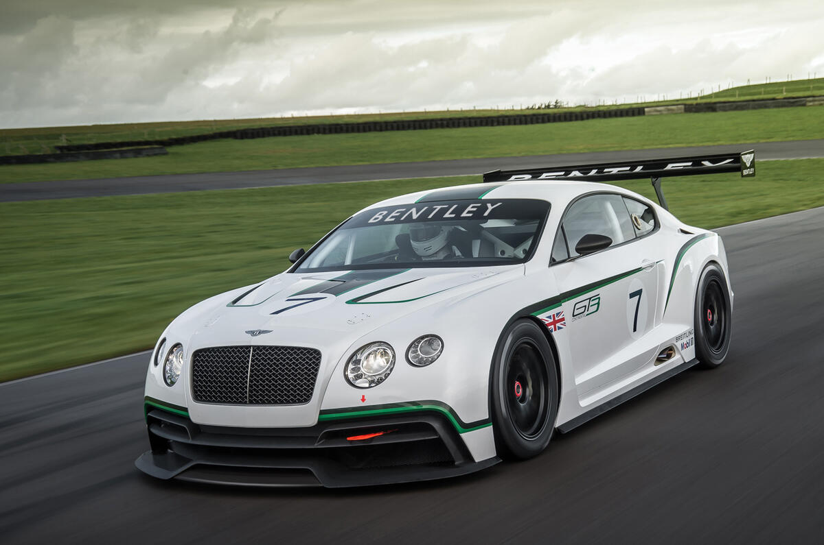 Paris motor show 2012: Bentley Continental GT3