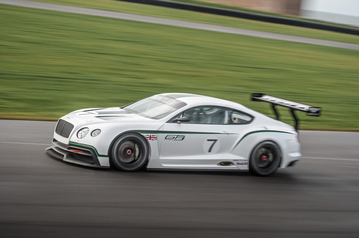 Paris motor show 2012: Bentley Continental GT3