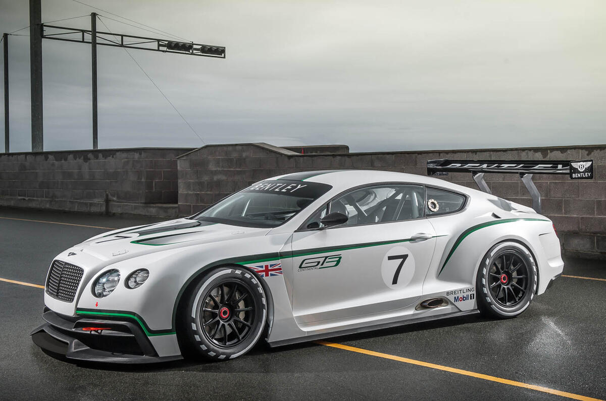 Paris motor show 2012: Bentley Continental GT3