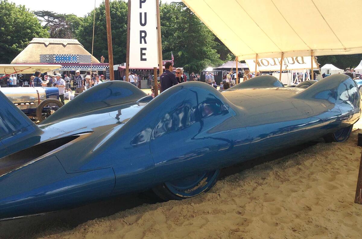 Land Speed Record holders at Goodwood