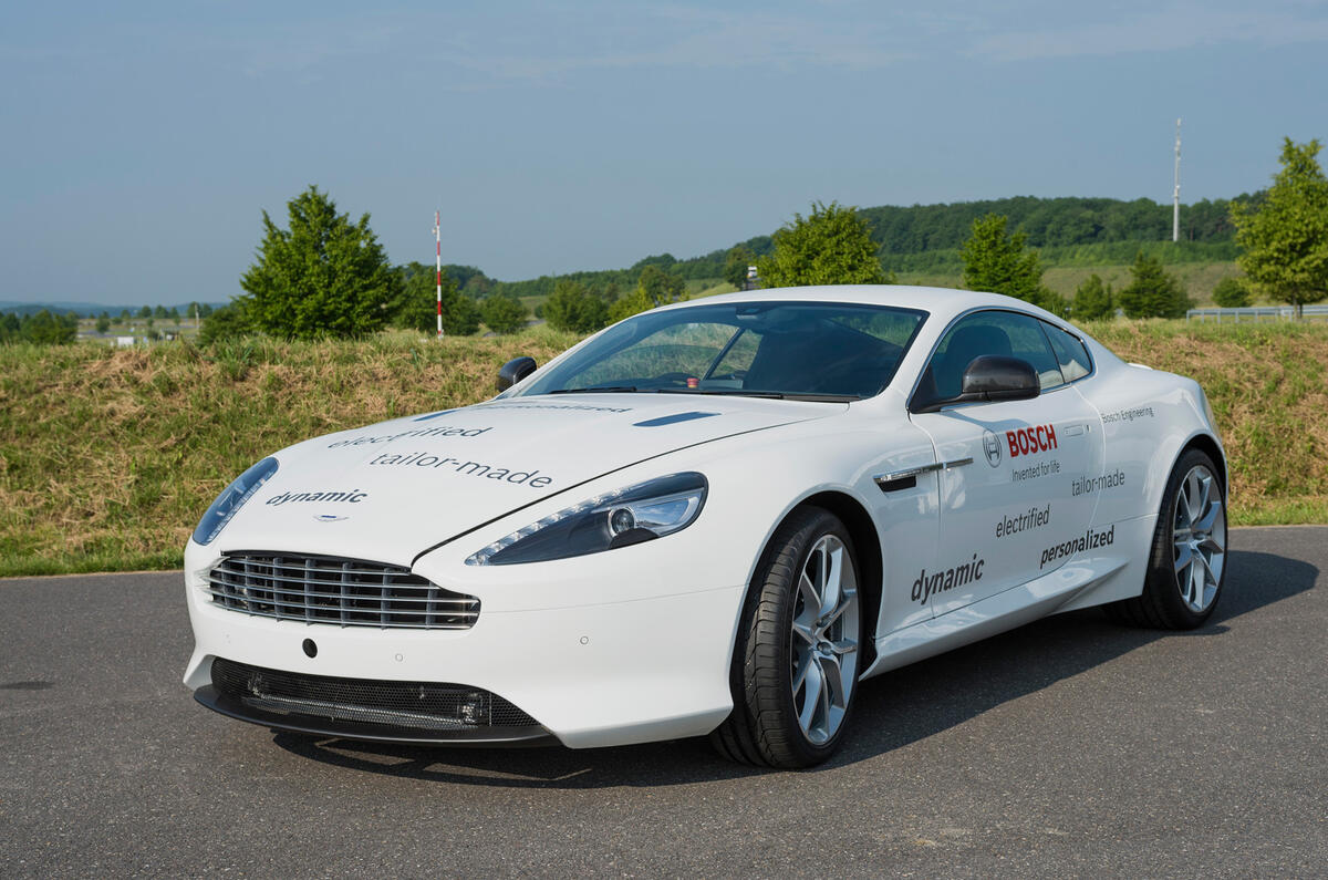 Hybrid Aston Martin DB9 will &quot;enhance dynamics&quot;