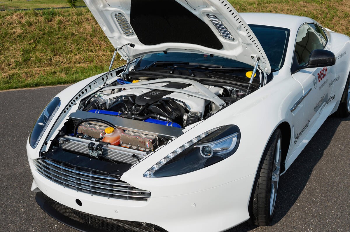 Hybrid Aston Martin DB9 will &quot;enhance dynamics&quot;