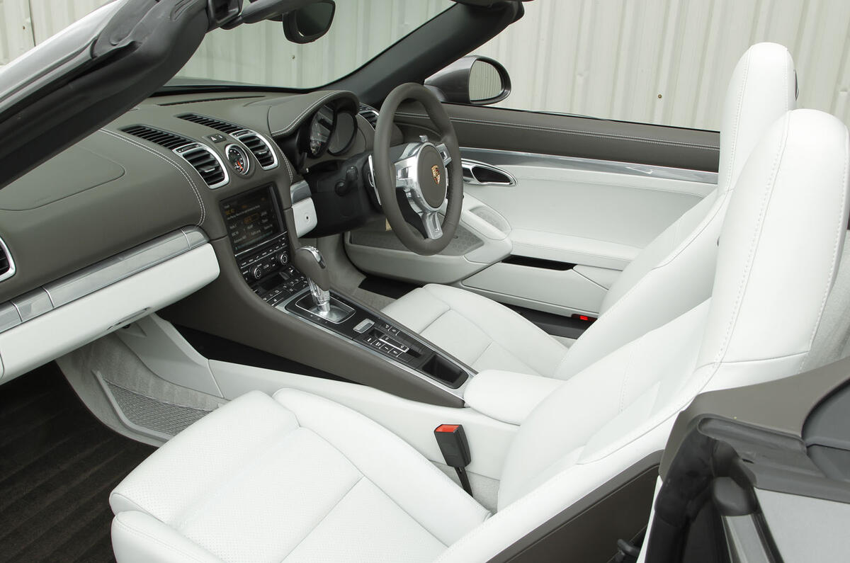 Porsche Boxster interior