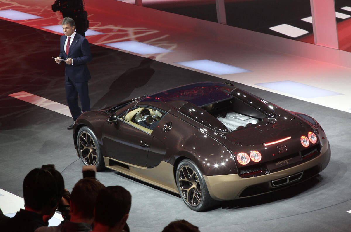 no title New Bugatti Veyron Legend revealed