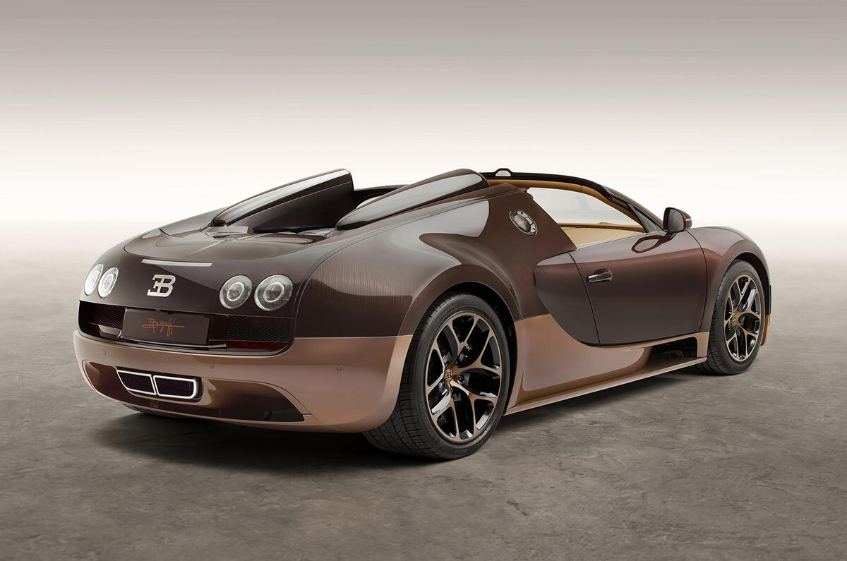 no title New Bugatti Veyron Legend car celebrates founder's brother
