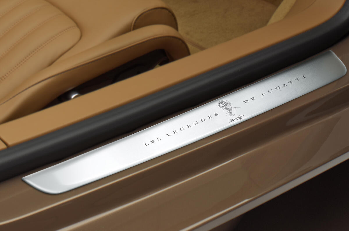 no title New Bugatti Veyron Legend car celebrates founder's brother