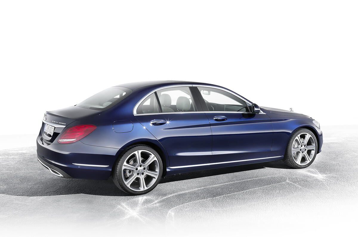 no title New Mercedes C-class saves weight with tiny fuel tank