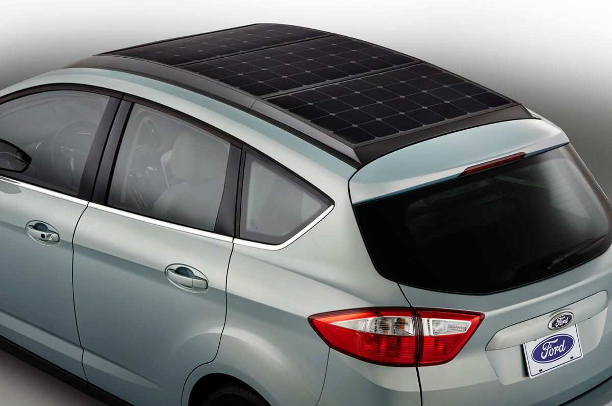 no title Solar power for Ford C-Max hybrid concept