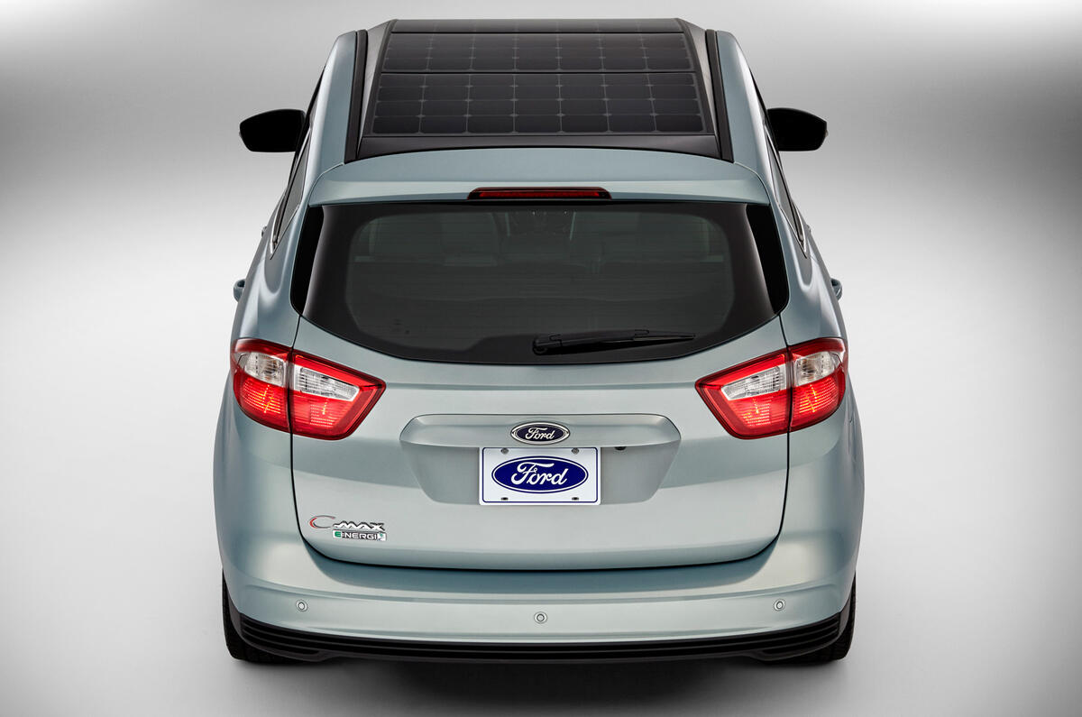 no title Solar power for Ford C-Max hybrid concept