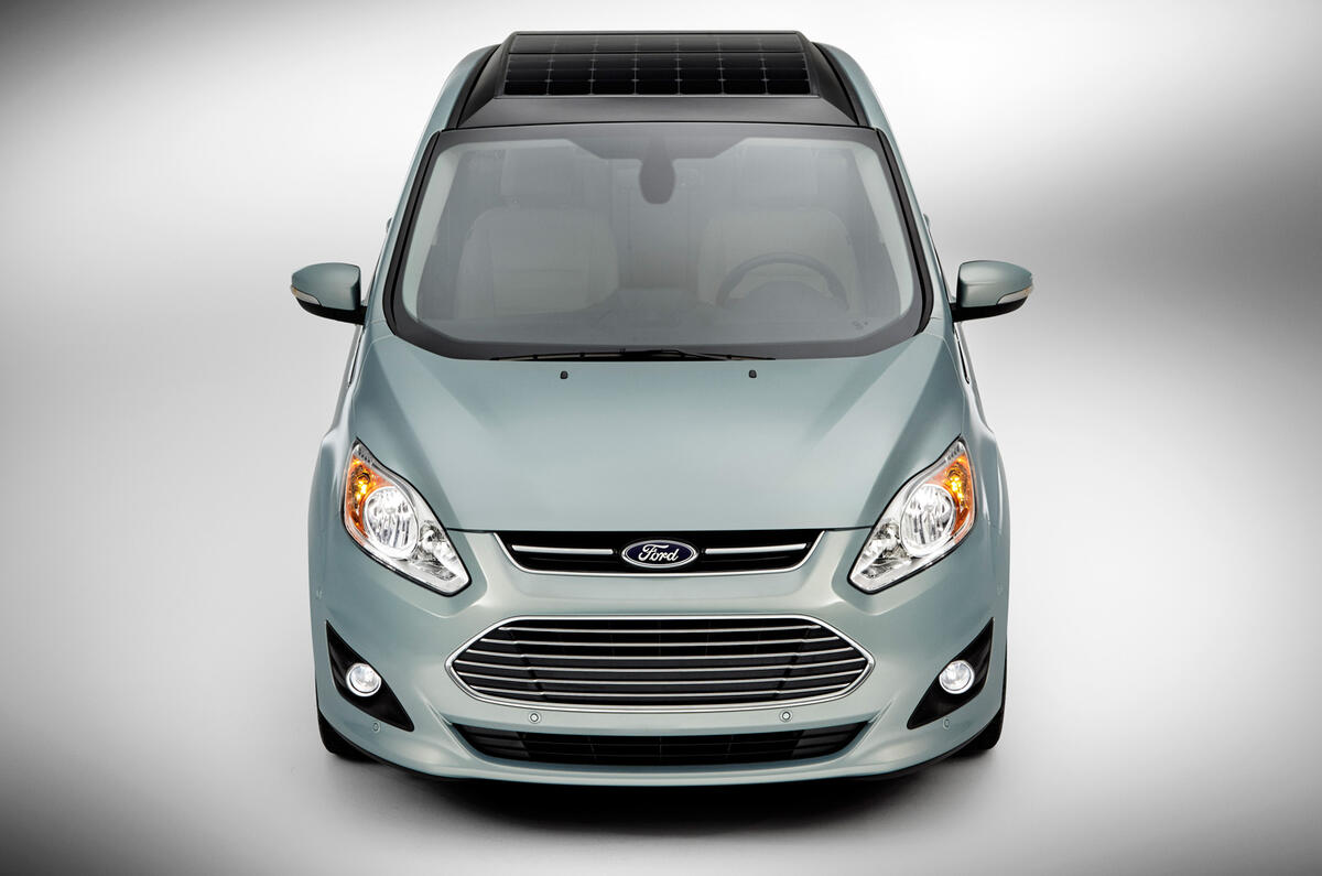 no title Solar power for Ford C-Max hybrid concept