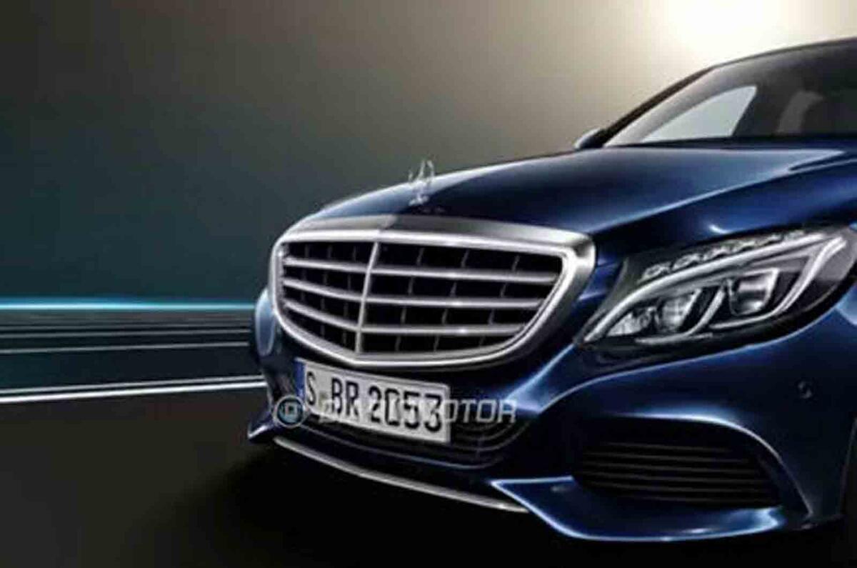 New Mercedes C-class shown in leaked pictures