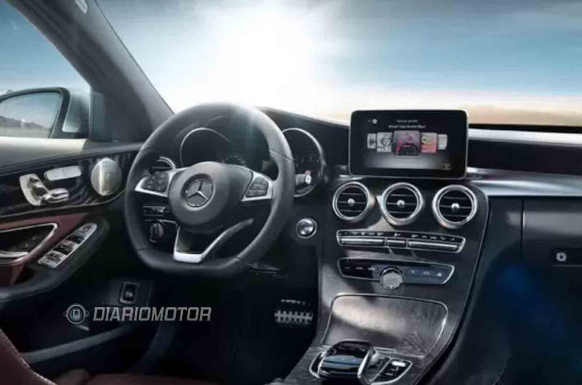 New Mercedes C-class shown in leaked pictures