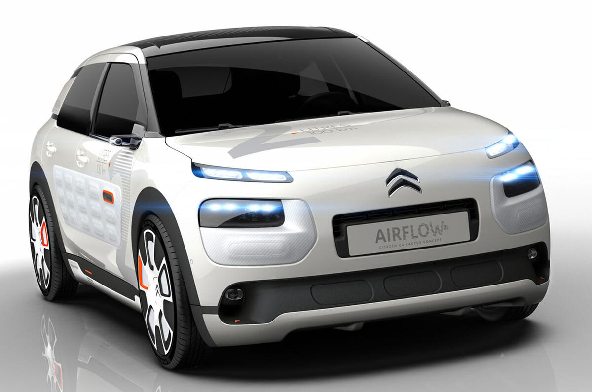 Citroën shows off 141mpg C4 Cactus concept Citroën shows off 141mpg C4 Cactus concept