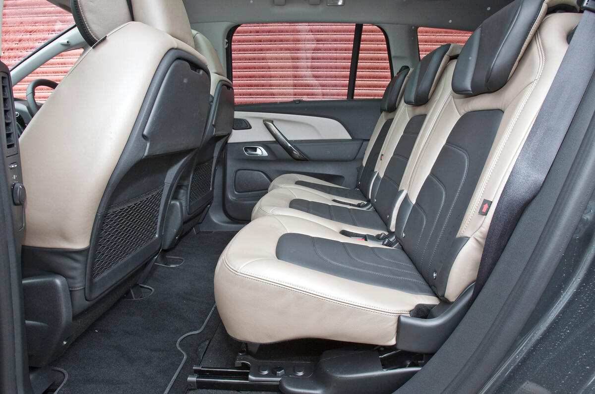 Grand C4 Picasso middle row seats
