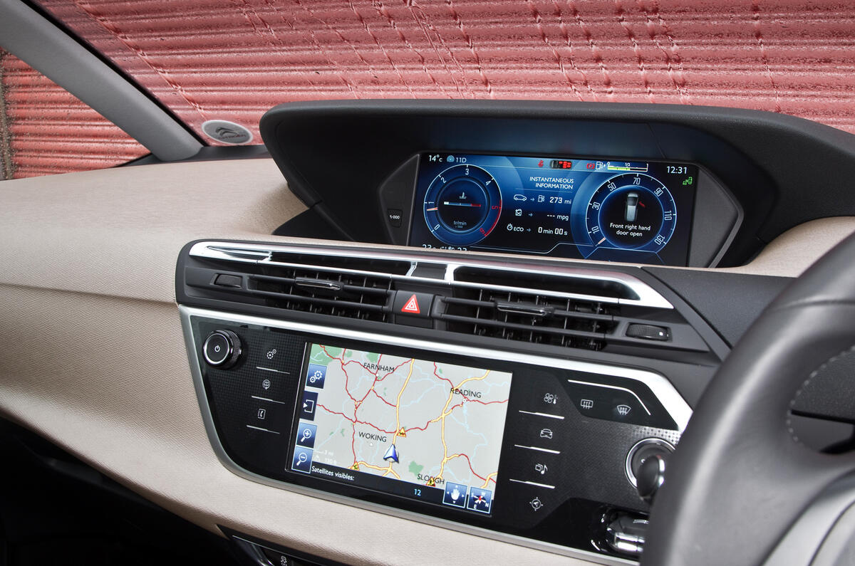 Grand C4 Picasso infotainment system