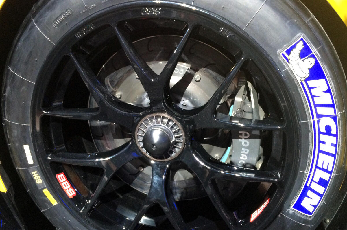 no title Corvette C7.R revealed at Detroit motor show