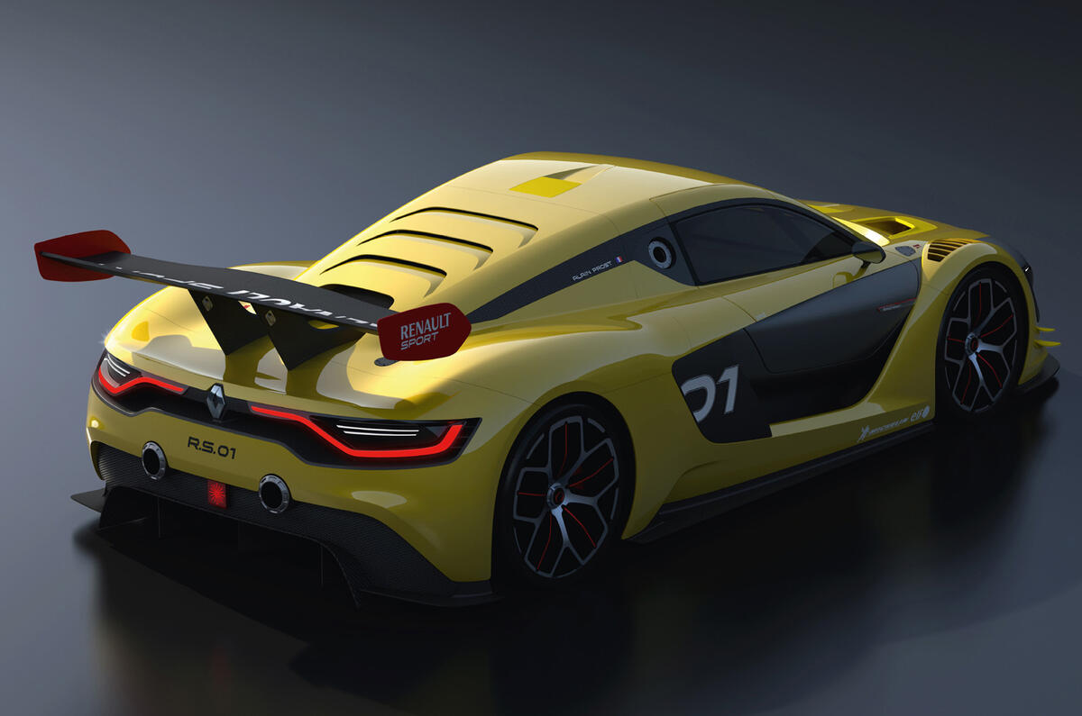 no title Renault reveals new 493bhp RS 01 racing car