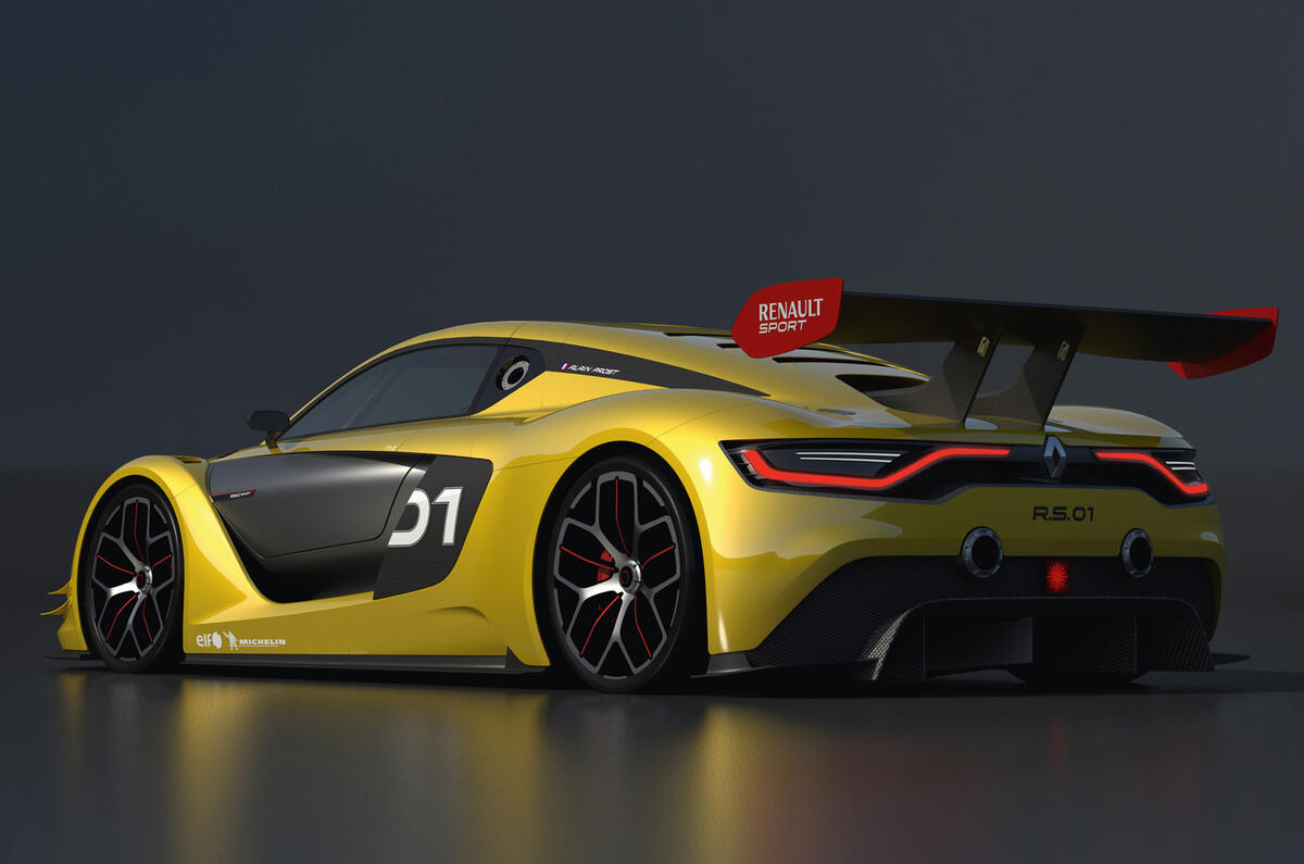 no title Renault reveals new 493bhp RS 01 racing car