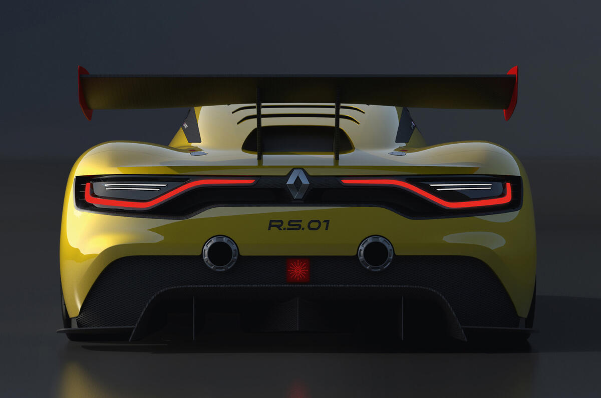 no title Renault reveals new 493bhp RS 01 racing car