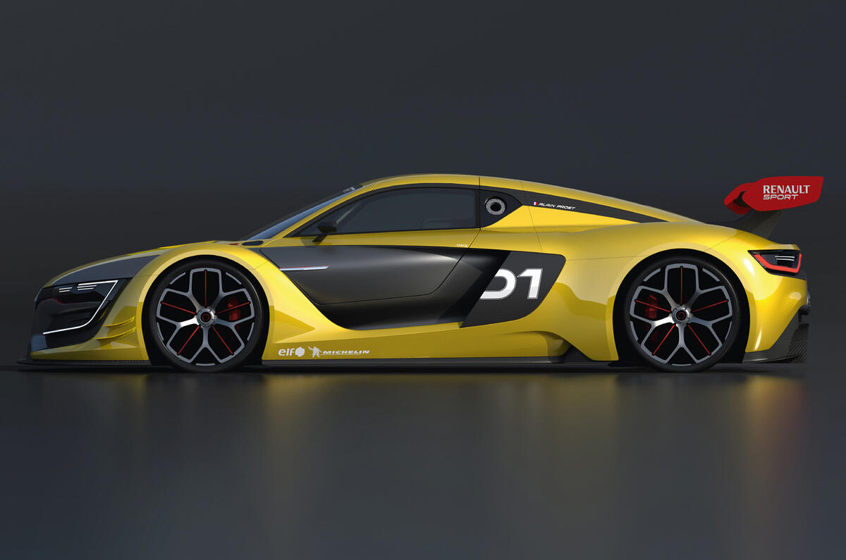 no title Renault reveals new 493bhp RS 01 racing car