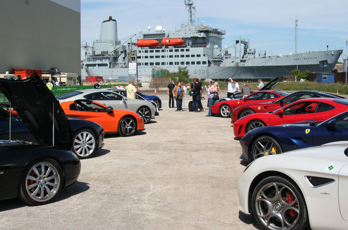 no title Who makes the best supercars? Only a noisy tunnel blast can decide