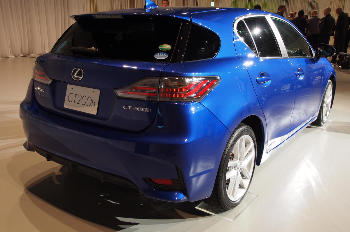 Big makeover for hybrid Lexus CT200h