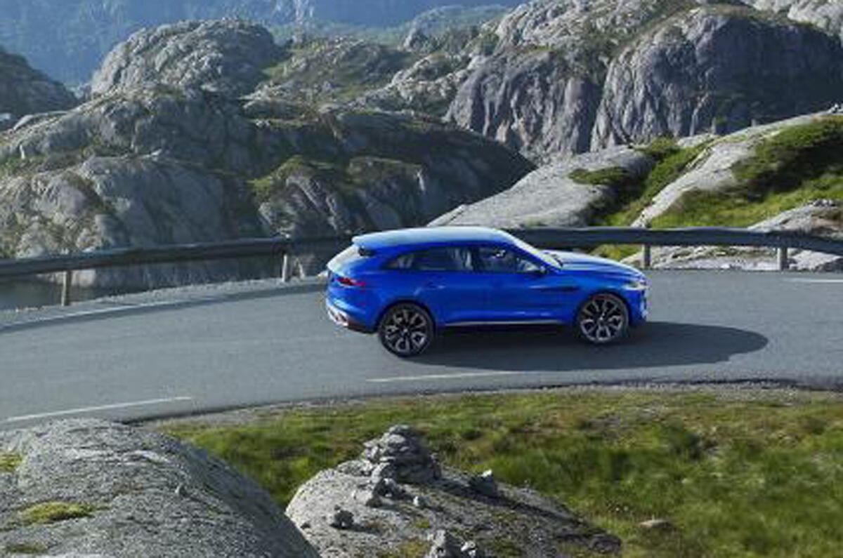 no title Jaguar C-X17 SUV revealed