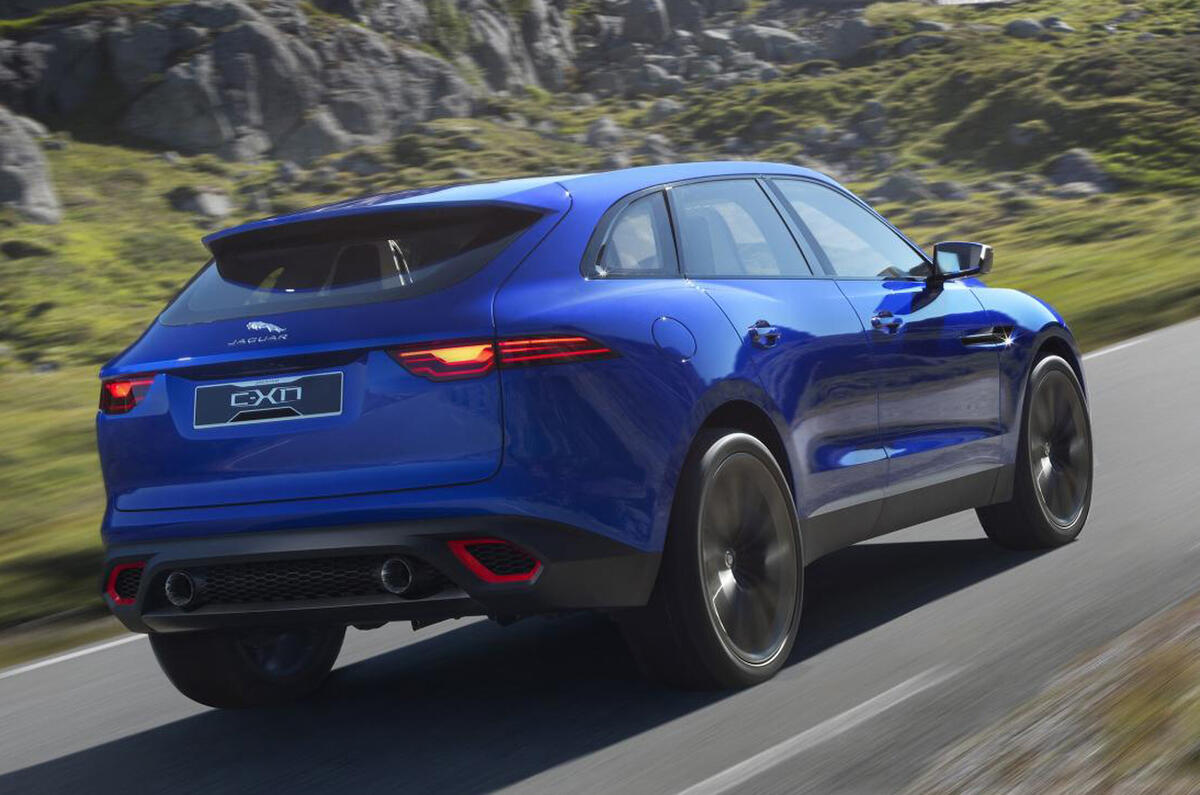 no title Jaguar C-X17 SUV revealed