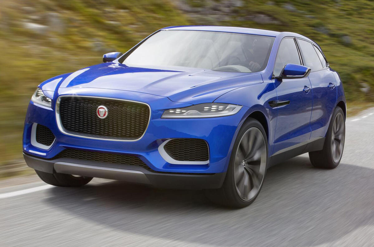 no title Jaguar C-X17 SUV revealed