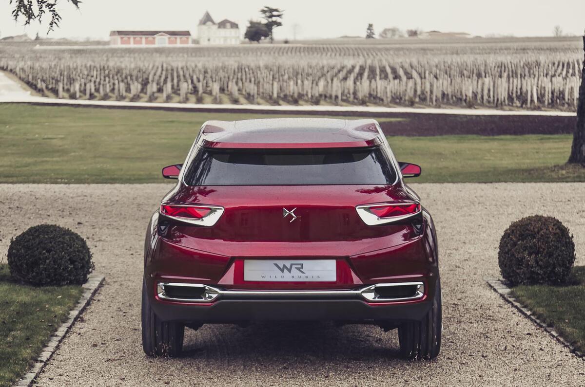 no title New Citroën Wild Rubis concept previews luxury SUV