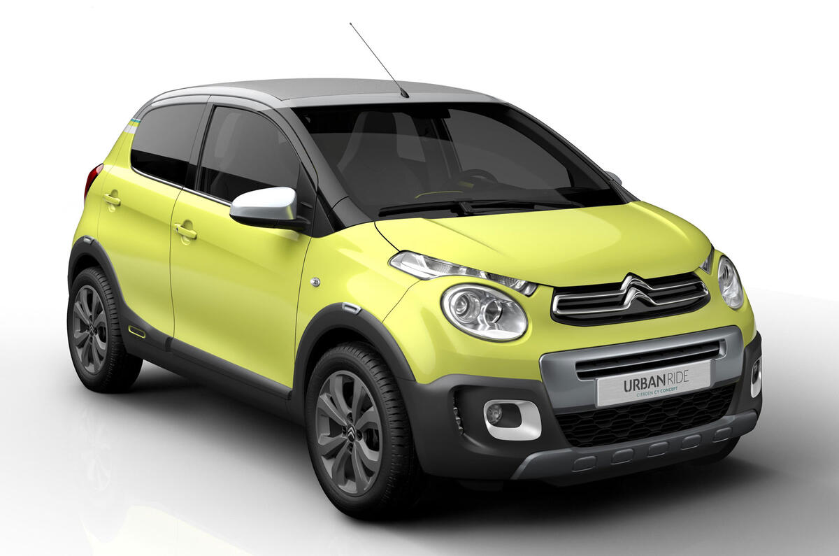 Citroen shows off C1 Urban Ride concept Citroen shows off C1 Urban Ride concept