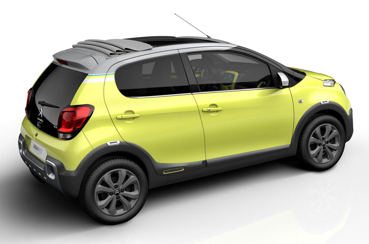 Citroen shows off C1 Urban Ride concept Citroen shows off C1 Urban Ride concept