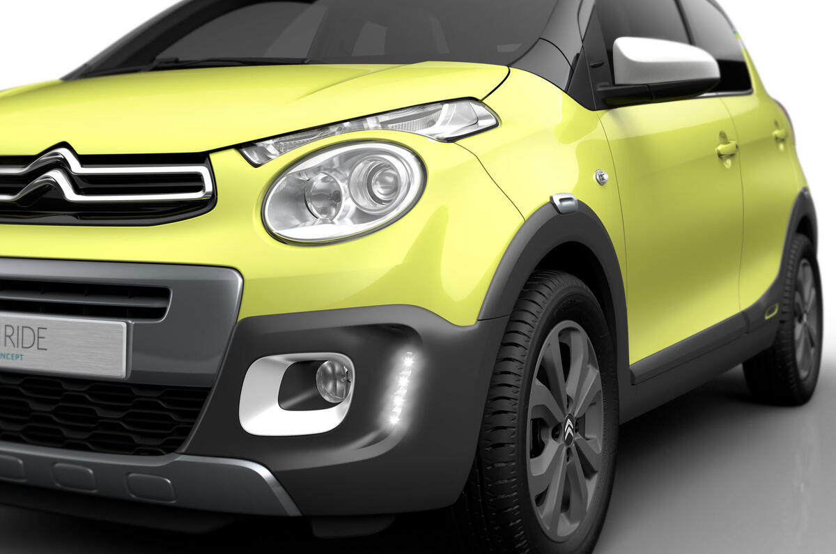 Citroen shows off C1 Urban Ride concept Citroen shows off C1 Urban Ride concept
