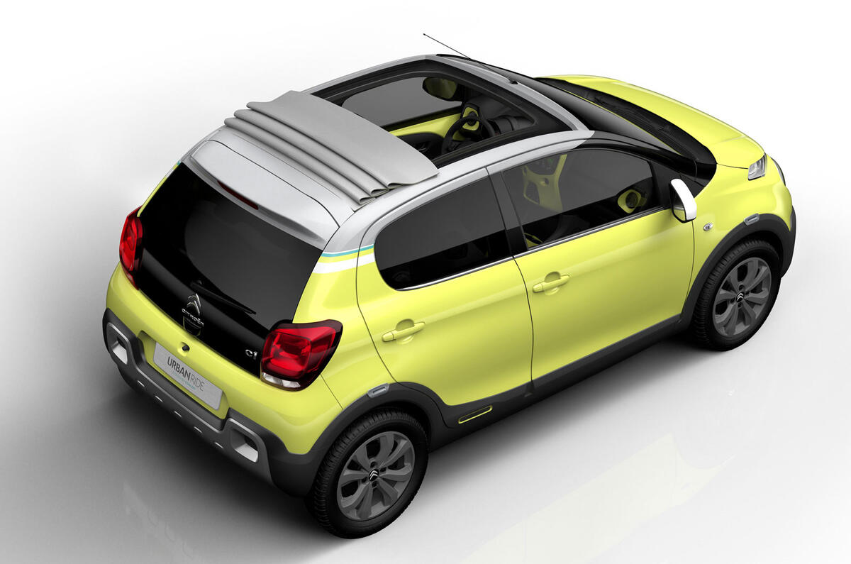 Citroen shows off C1 Urban Ride concept Citroen shows off C1 Urban Ride concept