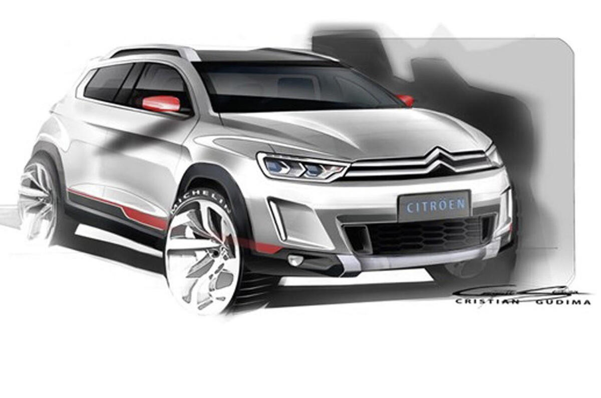 New Citroen crossover concept leaked