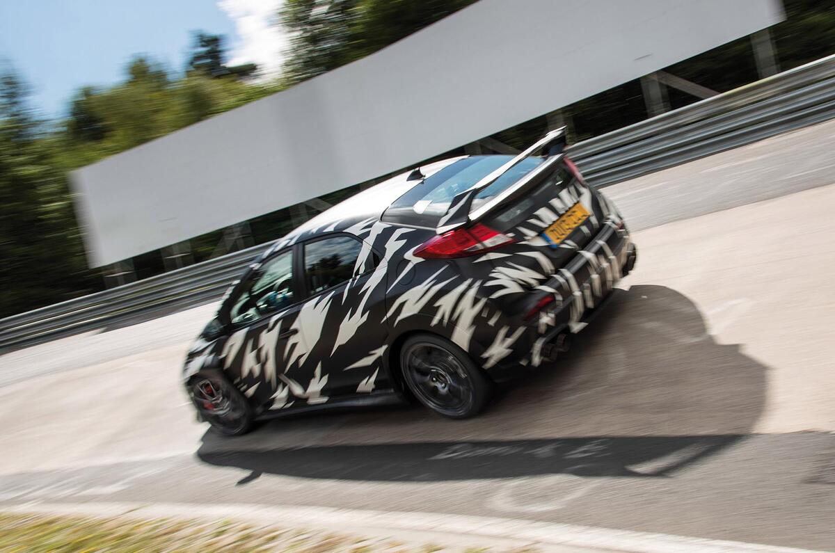 no title New Honda Civic Type R - first details