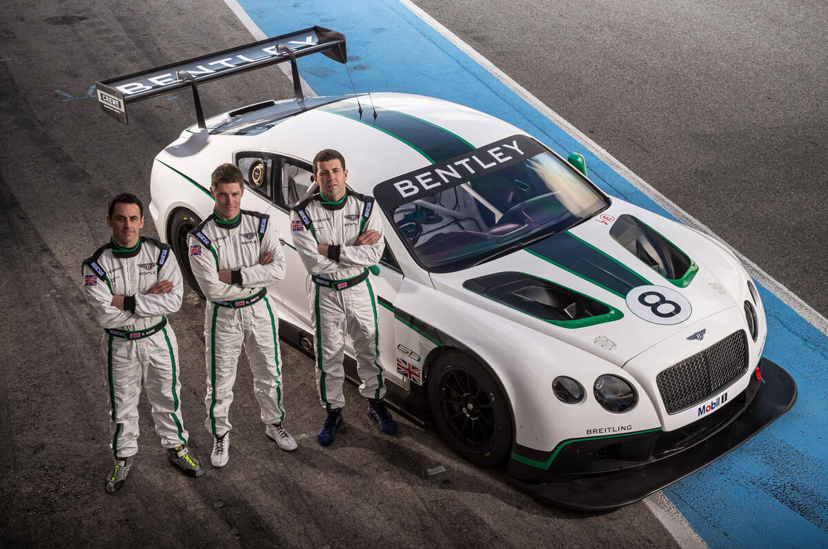 Modern-day Bentley boys gear up for Continental GT3&#039;s debut