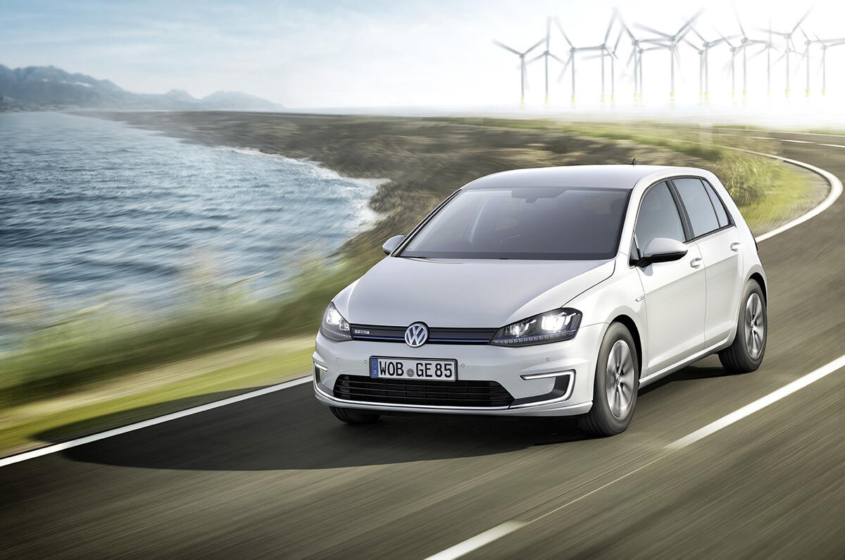 LA motor show 2013: Volkswagen e-Golf