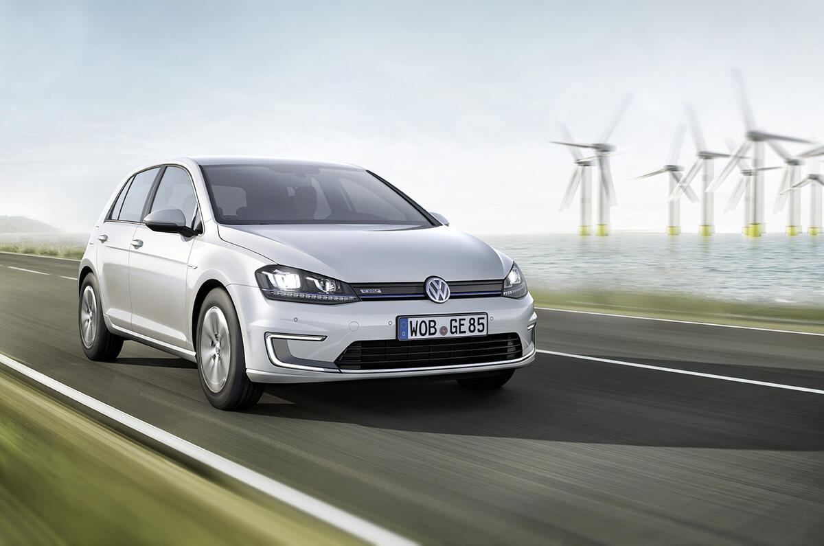 LA motor show 2013: Volkswagen e-Golf